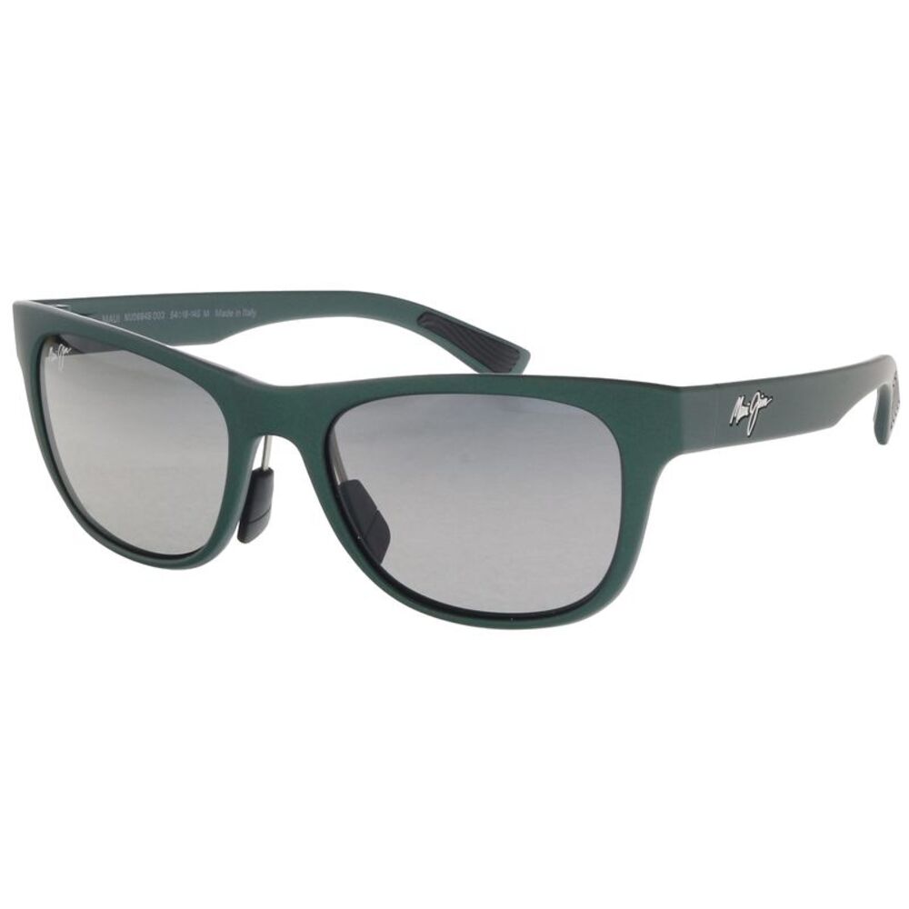 Maui Jim MJ0684S-003 Matte Green Adventure Sunglasses Polarized Grey Lenses